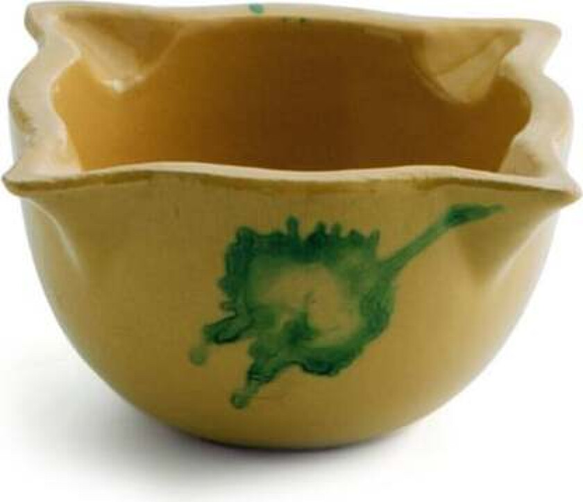 Pestle og Mortar Quid Prepara Gul Keramikk, 7 x 4.5 cm