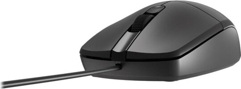 Ruff Plus - mouse - USB - black - Mus - Optisk - 3 knapper - Svart