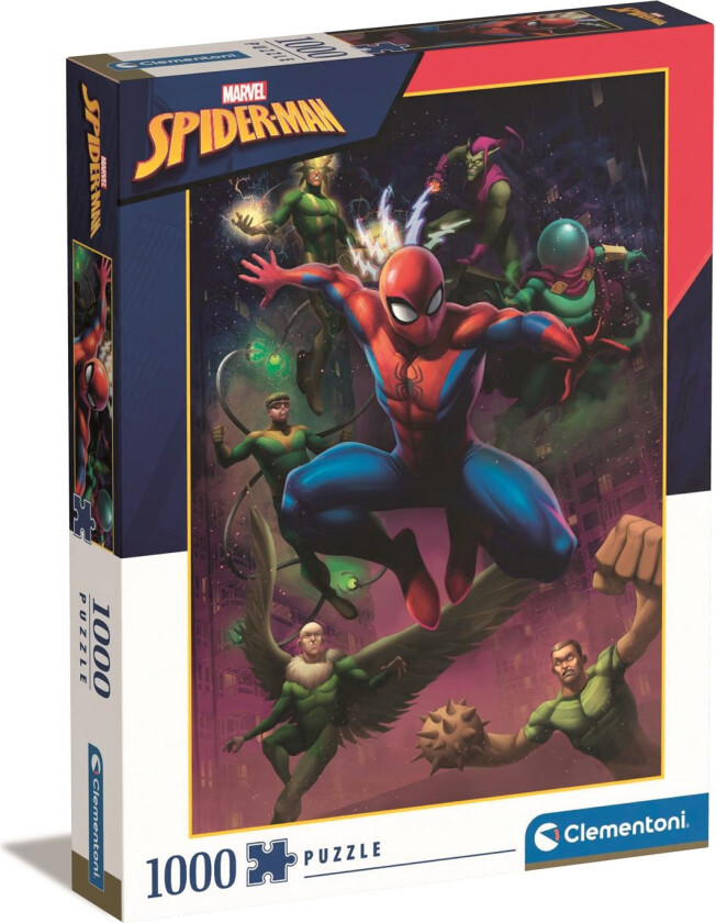 - Puzzle Spiderman Illustrated (1000 pcs) (39742)
