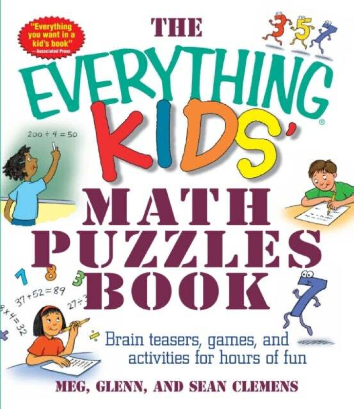 The Everything Kids' Math Puzzles Book av Meg Clemens, Sean Glenn, Glenn Clemens, Sean Clemens