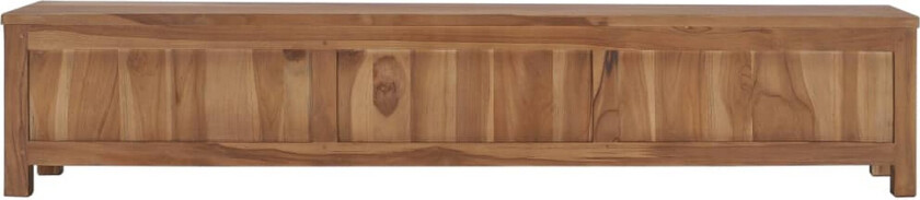 TV-benk 150x30x30 cm heltre teak