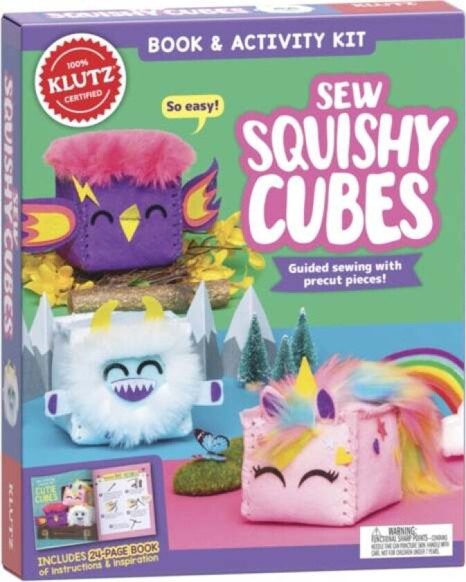 Easy-to-Sew Cutie Cubes av Editors of Klutz