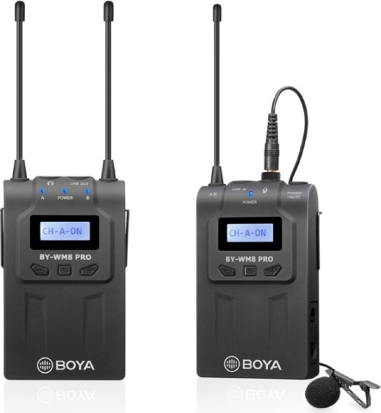 Boya WM8 Pro Trådløst mikrofonsystem