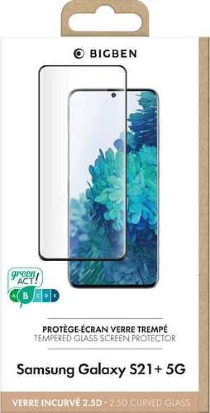Skjermbeskytter GALAXY S21+ BigBen Connected PEGLASSGS21P
