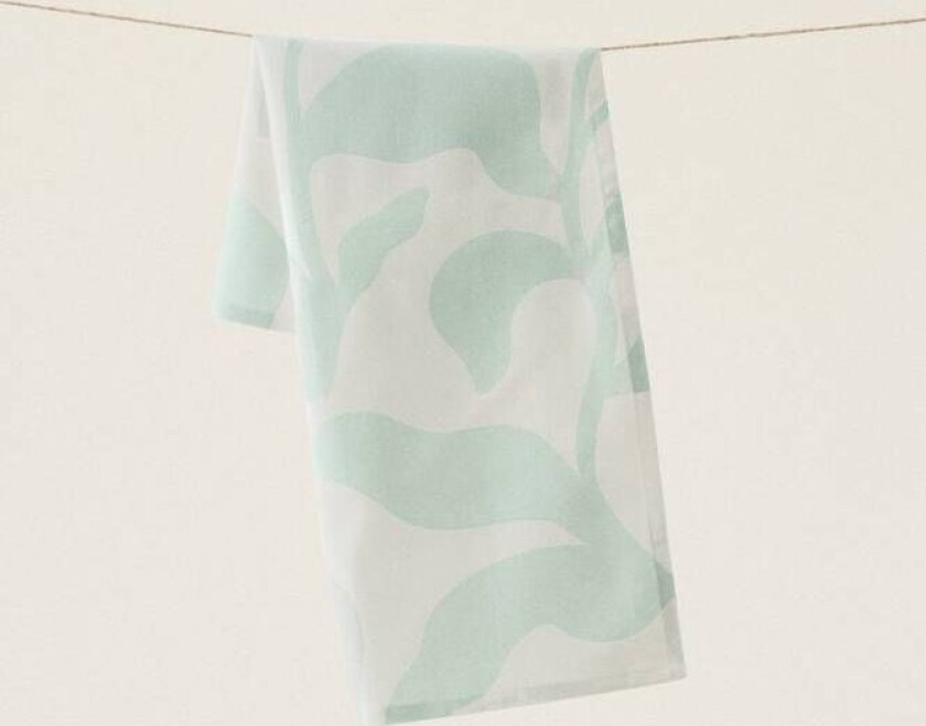 kjøkkenhåndkle 1-pk Blå/hvit