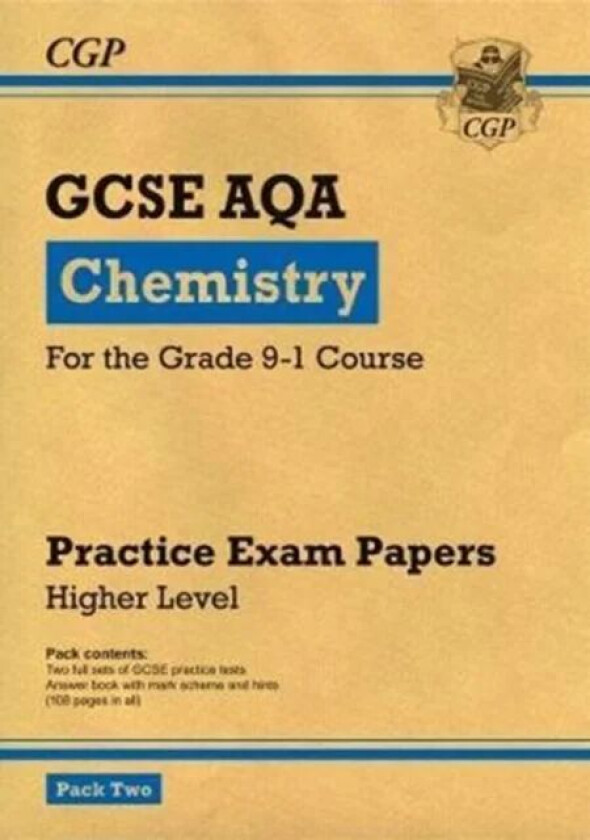 GCSE Chemistry AQA Practice Papers: Higher Pack 2 av CGP Books