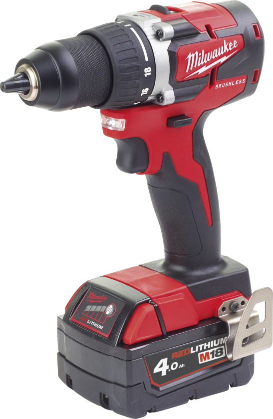 M18 CBLDD-402C Borskrutrekker med batteri og lader