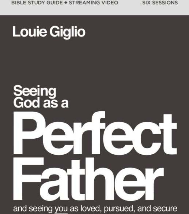 Seeing God as a Perfect Father Bible Study Guide plus Streaming Video av Louie Giglio