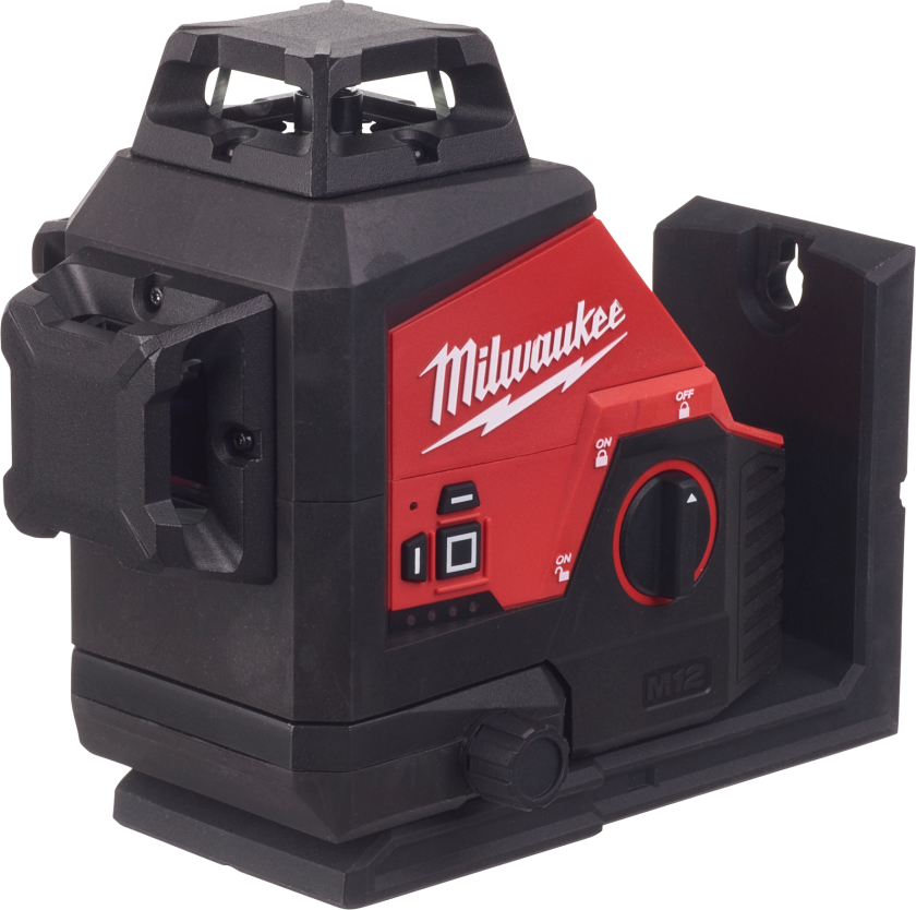 M12 3PL-0C Krysslaser grønn, uten batterier og lader
