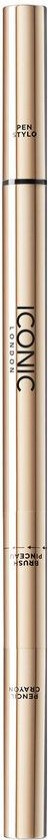 Iconic London Triple Precision Brow Definer Cool Brown