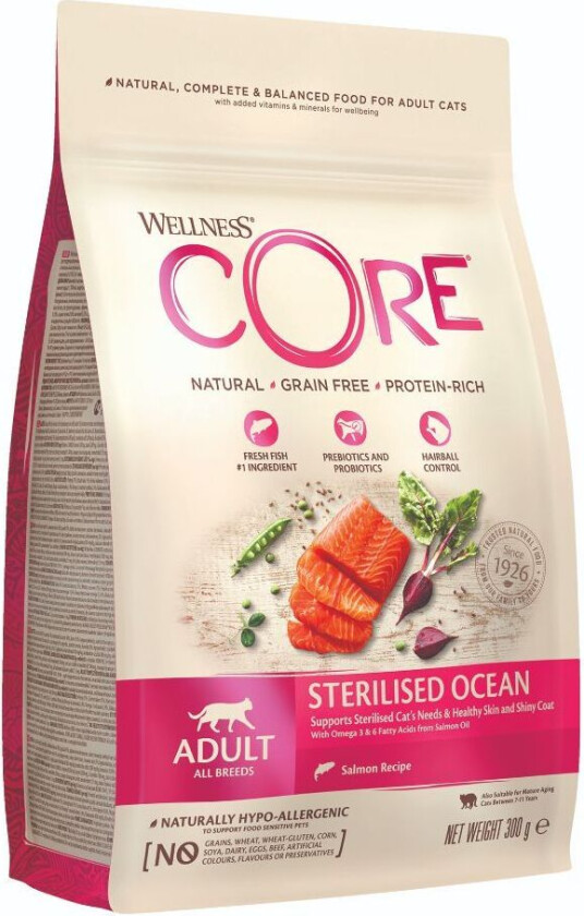 Bilde av Adult Sterilised Ocean Recipe Tørrfôr til katt 300 g