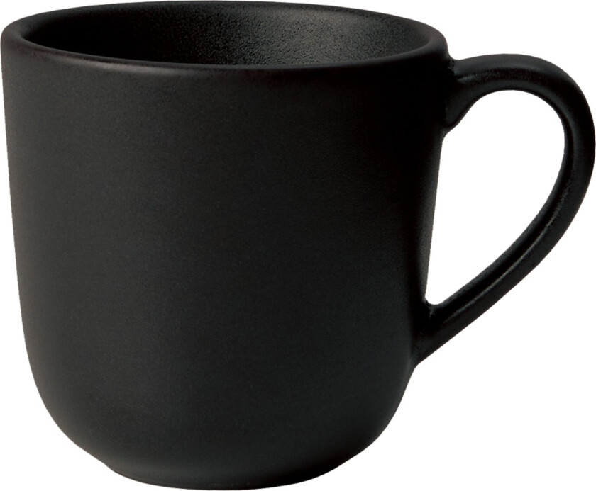 Aida Raw kopp med hank 20 cl Titanium black