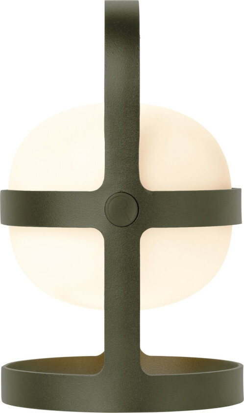 Soft Spot solcellelampe olivengrønn 18,5 cm