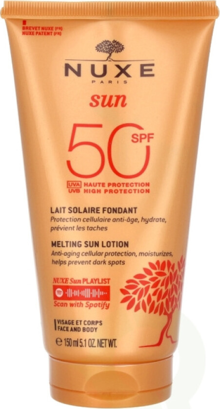 Nuxe Sun Melting Lotion High Protection SPF 50