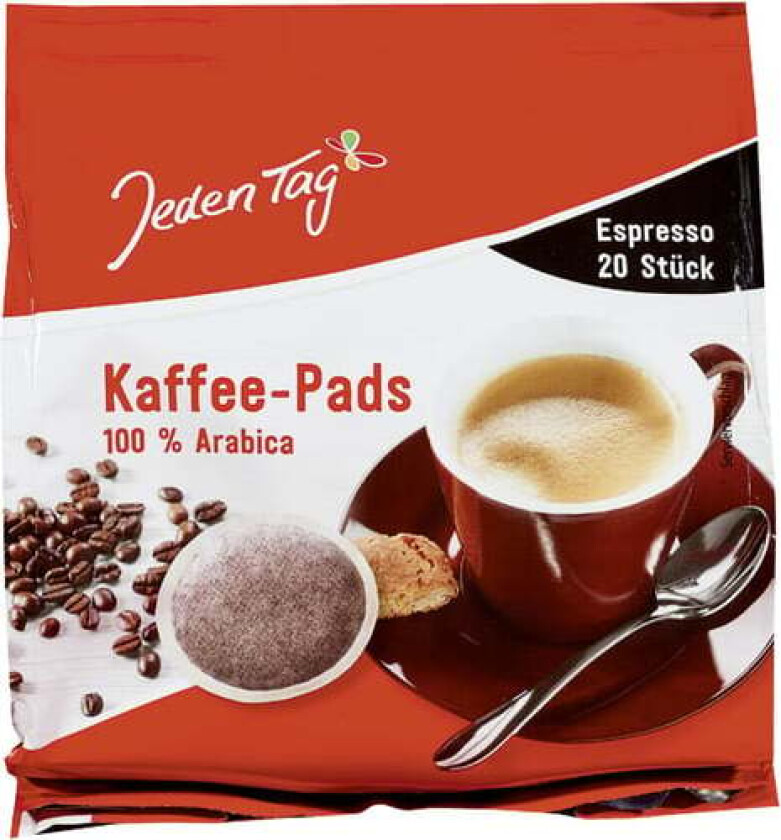 Coffee pods 100% arabica 20x7g