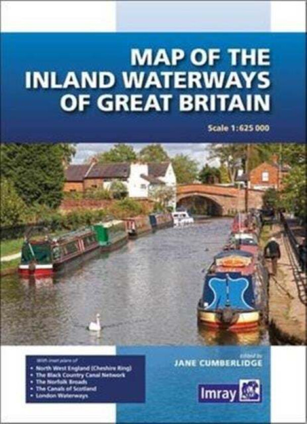 Map of the Inland Waterways of Great Britain av Jane Cumberlidge