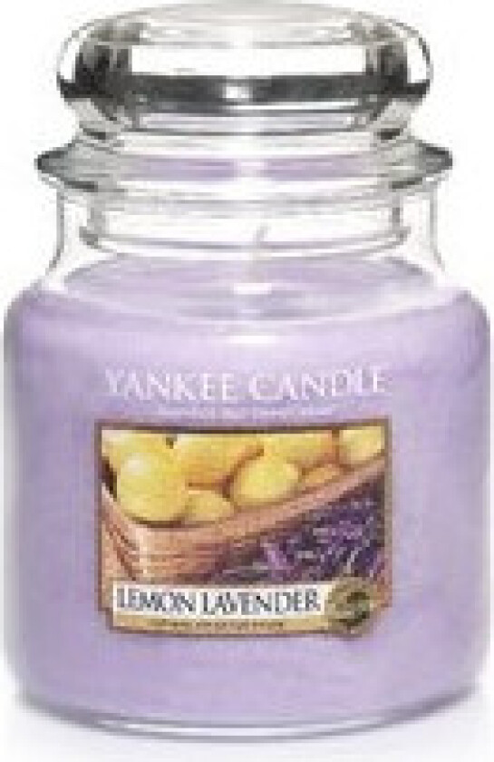 - Lemon Lavender Candle (Lemon with Lavender) - Scented candle 104.0g