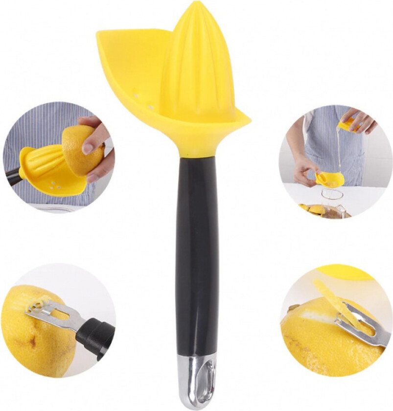 Sitruspresse med ciseleringjern