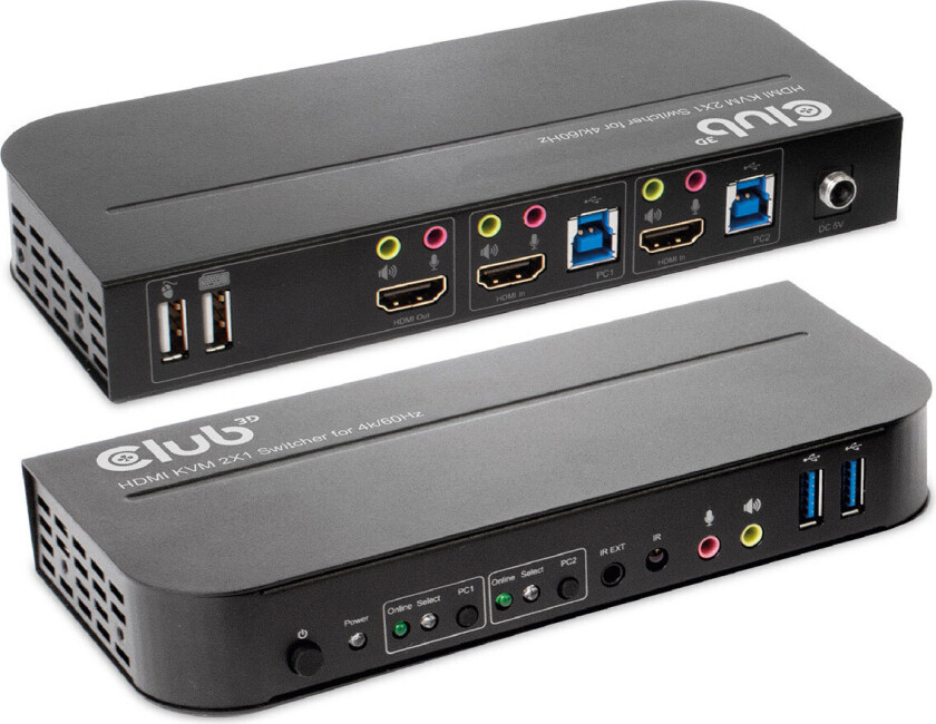 CSV-1382 - KVM / audio switch - 2 ports