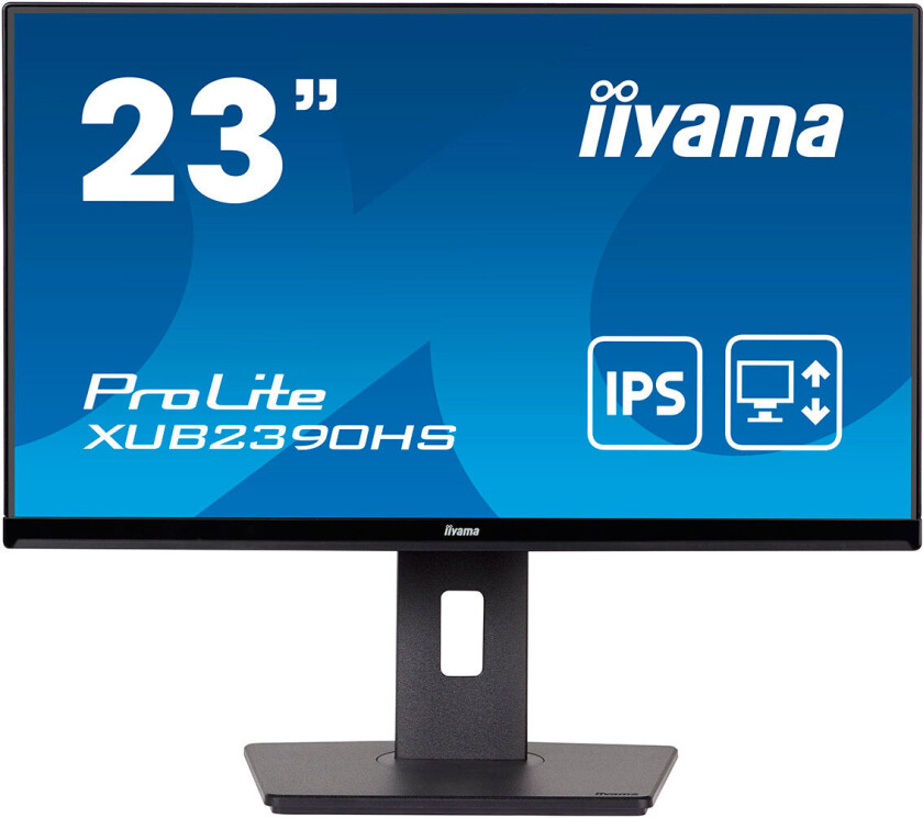 23" iiyama ProLite XUB2390HS-B5 - LED monitor - Full HD (1080p) - 23" - 4 ms - Skjerm