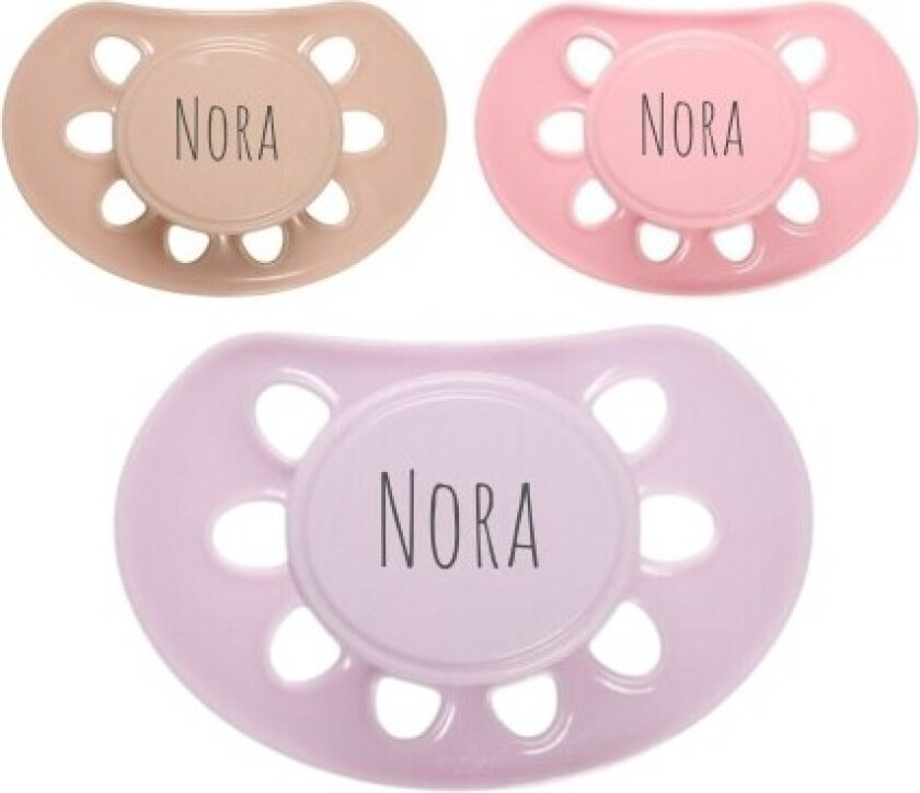 Esska Classic, Størrelse 2 (6+ Md.), Ortodontisk - Silikon, Smokker Med Navn