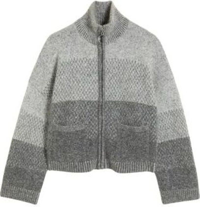 Holzweiler Tine Knit Cardigan Cardigan Grå Mønster  female S