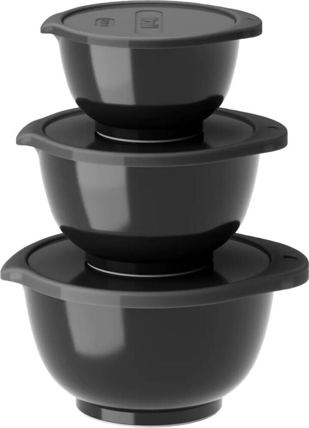 Margrethe miniskålsett 3-pk Black edition