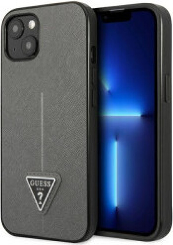Guess Saffiano Triangle Logo Deksel - Deksel til iPhone 13 mini