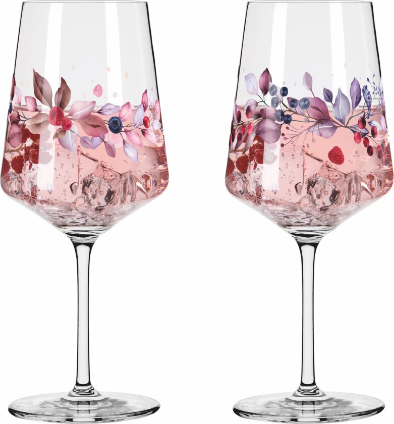 Sommersonett Nordica vinglass, 2 stk