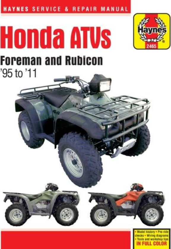 Honda Foreman ATV (95 -11) av Haynes Publishing