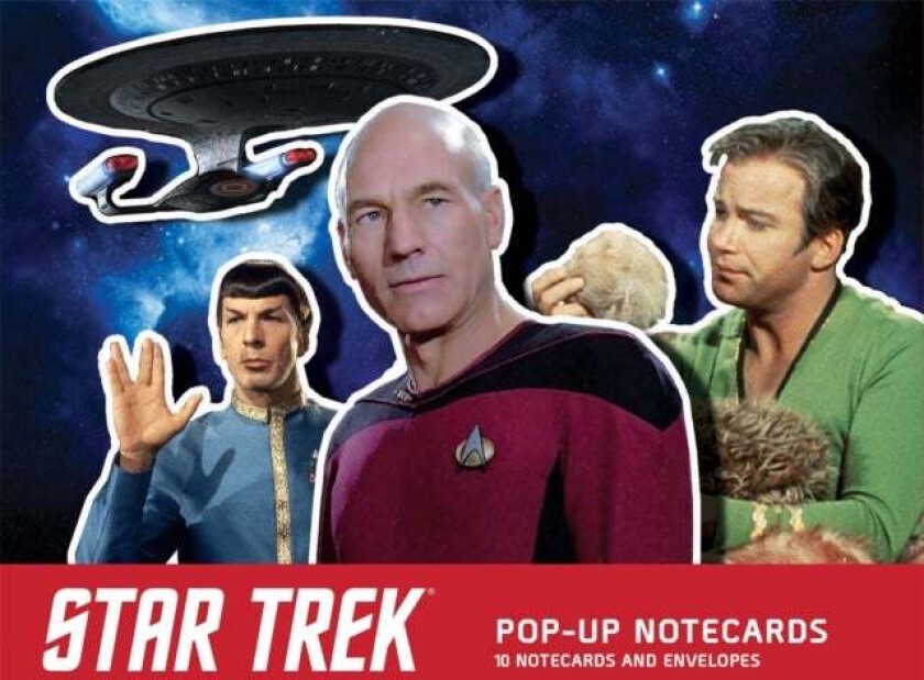 Star Trek Pop-Up Notecards av Chip Carter