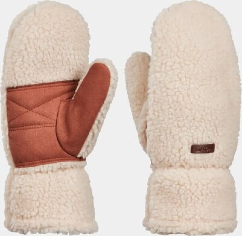 Women's Camila Sherpa Mittens M, Moonstone