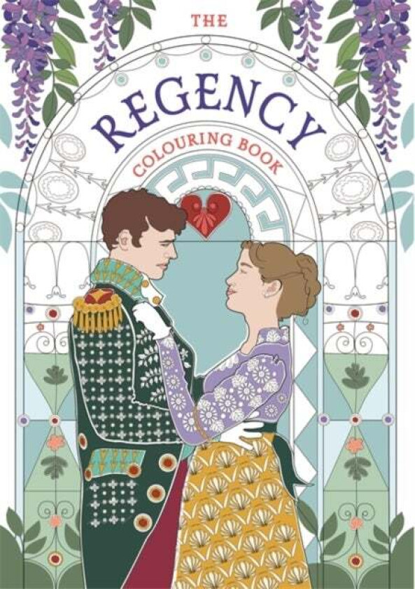 The Regency Colouring Book Av Amy-Jane Adams