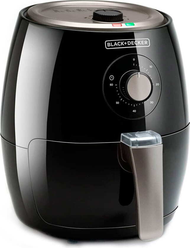 BXAF2500E, Varmluftsfrityr, 2,5 l, 80 °C, 200 °C, 60 min, Single/enkelt