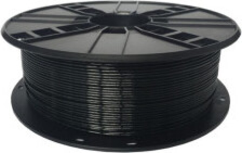 - Svart - 1 kg - hjul - PETG filament (3D)