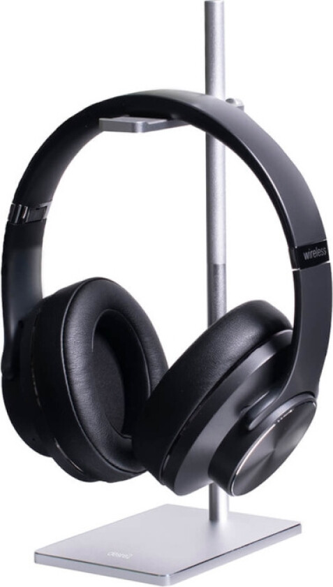 Headphone Desk Stand Aluminium Silver
