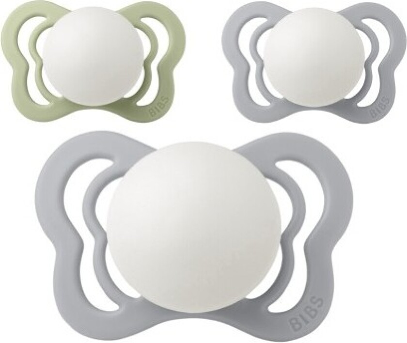 Bibs Couture Night Glow, Str. 1 (0-6 Md.), Anatomisk - Latex