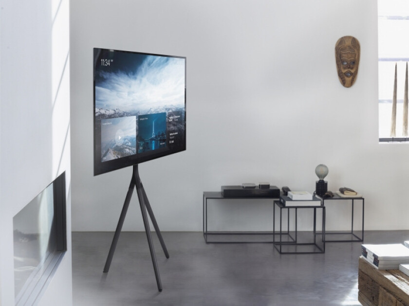 One For All WM 7461 - Stativ - tripod - for LCD-skjerm - full metal - metall - titangrå - skjermstørrelse: 32-65 - plassering på gulv