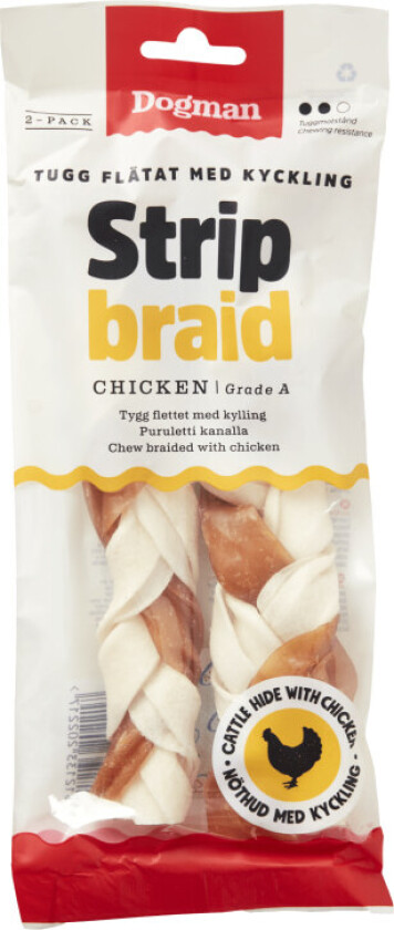 Chicken Strip Braid M 2pk