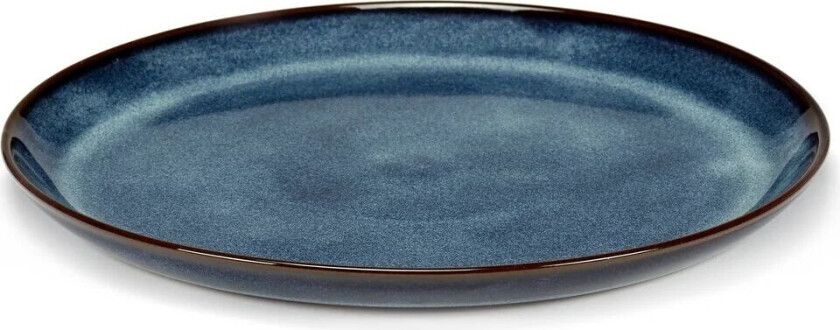 Pure tallerken glasert M Ø23,5 cm Dark Blue