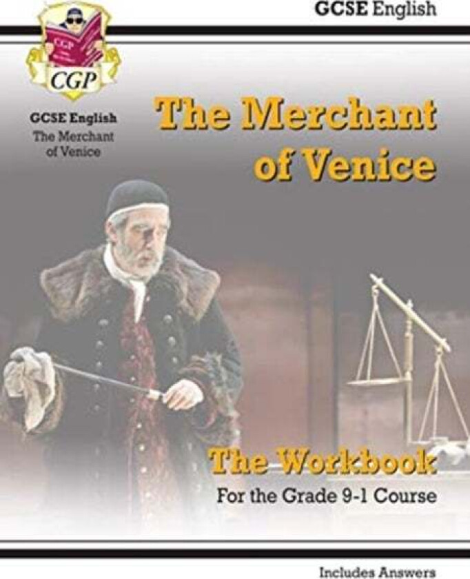 GCSE English Shakespeare - The Merchant of Venice Workbook (includes Answers) av CGP Books