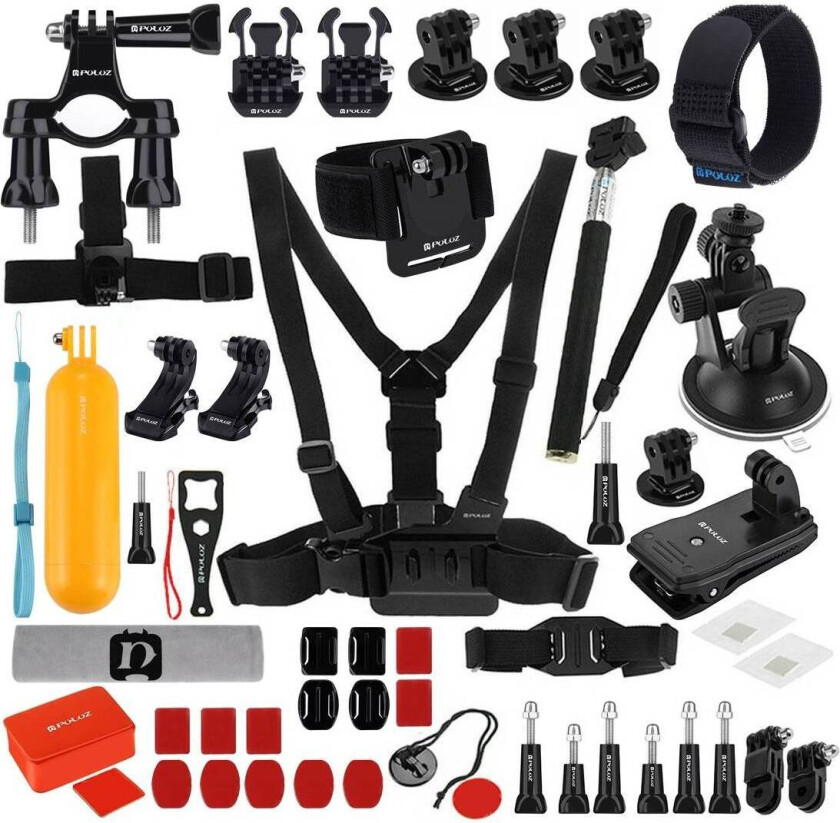 Accessories Ultimate Combo Kits for sports cameras PKT16 53 in 1