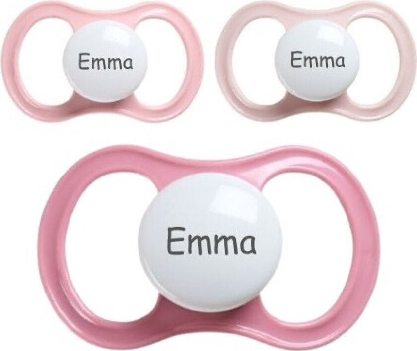 Esska Happy Night, Størrelse 2 (6+ Md.), Symmetrisk - Lateks, Smokker Med Navn