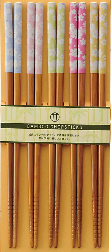 Spisepinner Susutake Tansai Sakura Wood 5 Par