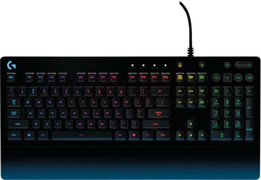 G213 Prodigy Gaming Keyboard - US - Gamingtastatur - Amerikansk Engelsk - Svart