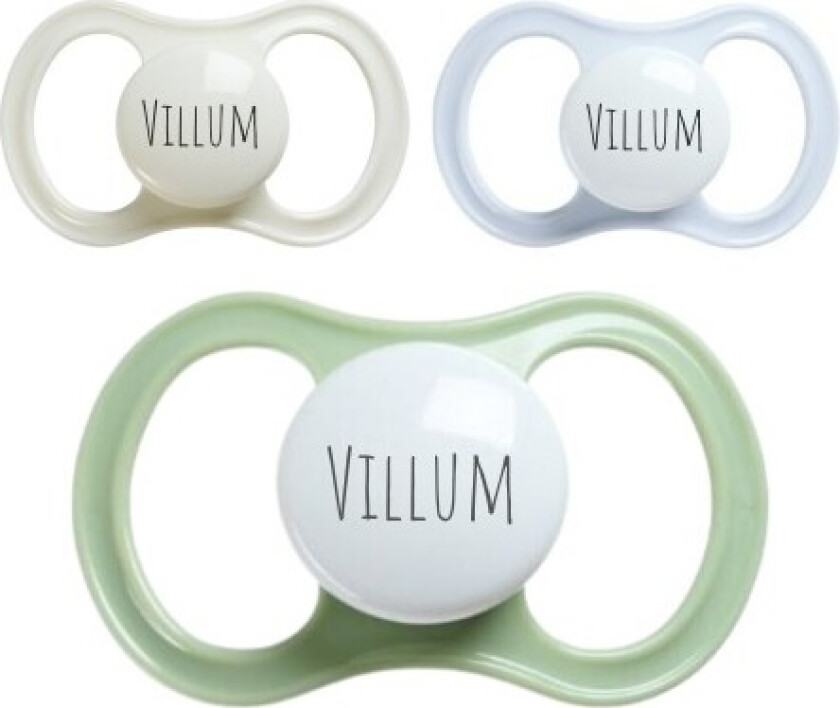 Esska Happy Night, Størrelse 2 (6+ Md.), Symmetrisk - Lateks, Smokker Med Navn