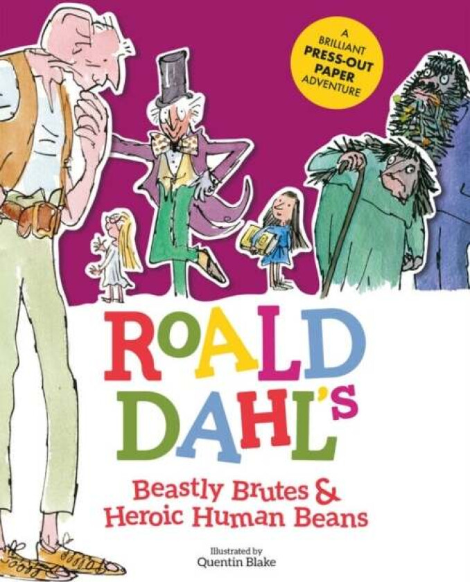 Roald Dahl's Beastly Brutes & Heroic Human Beans av Stella Caldwell, Roald Dahl