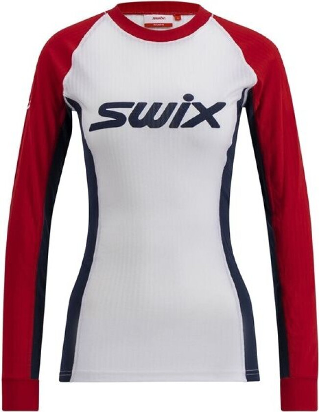 Racex Classic Long Sleeve Dame  Red/Bright White L