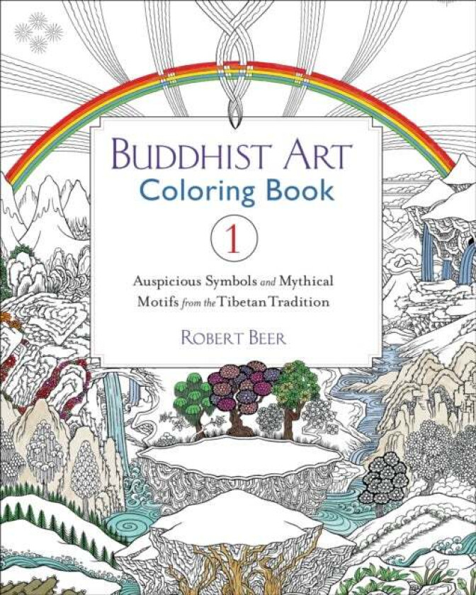 Buddhist Art Coloring Book 1 av Robert Beer