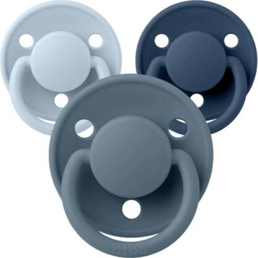 Bibs De Lux, One Size (0-36 Md.), Rund - Silikon